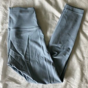 Lululemon Wunder Train 25” Chambray size 4